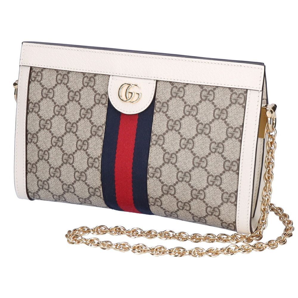 Gucci Shoulder Bag Ophidia Beige White